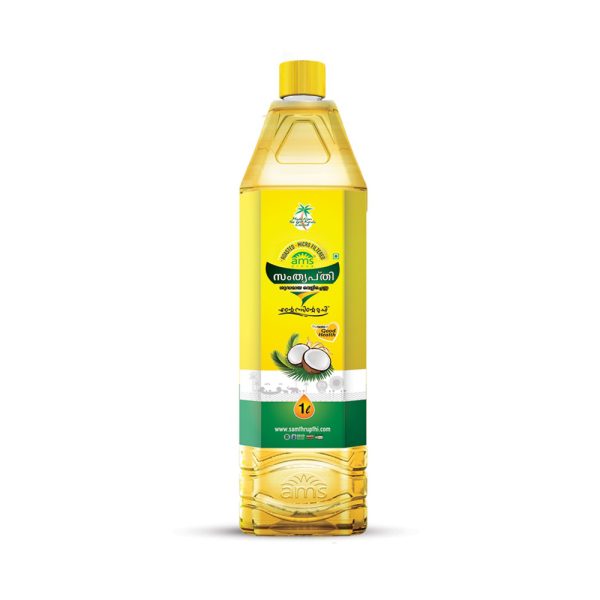 Samthrupthi Pure Coconut Oil Pet Bottle 1000ml