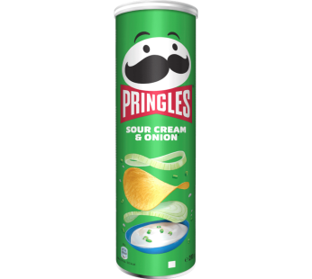 Pringles Sour Cream & Onion Crisps 165g