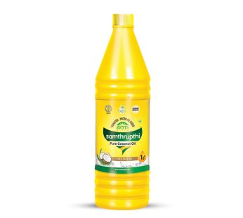 Samthrupthi Pure Coconut Oil Blue Bottle 1000ml