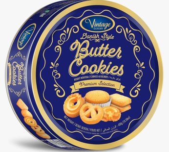 Vintage Luxury Danish Style Butter Cookies 400g