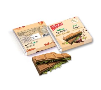 Abaan Kunafa Pistachio Dubai Chocolate Bar 80g