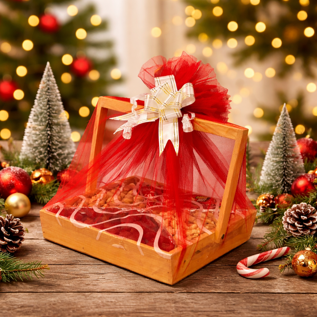 Jaffah Christmas Indulgence – Nuts, Chocolate & Berries Hamper - Image 2